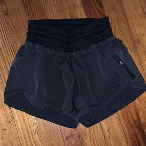 Black Lululemon Athletic Shorts